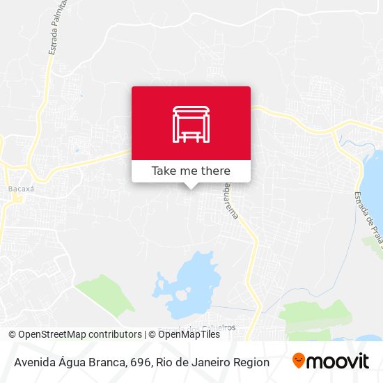 Avenida Água Branca, 696 map