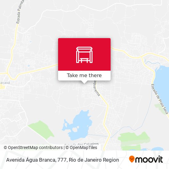 Avenida Água Branca, 777 map