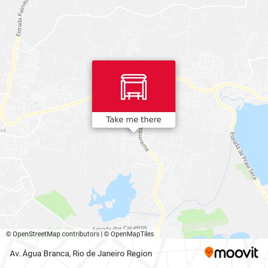 Mapa Av. Água Branca