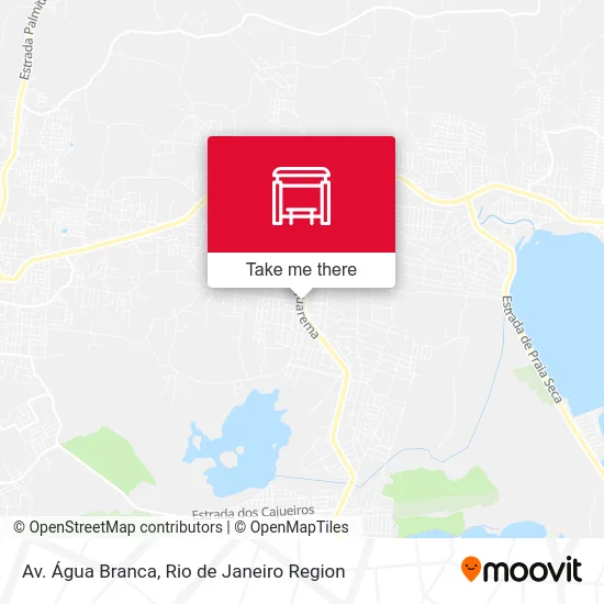 Av. Água Branca map