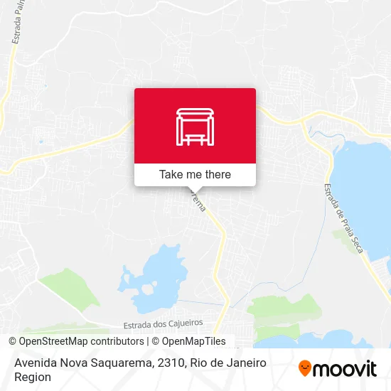 Avenida Nova Saquarema, 2310 map