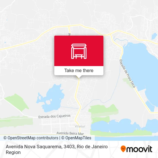 Avenida Nova Saquarema, 3403 map