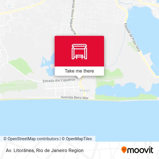Av. Litorânea map