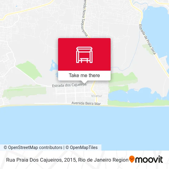 Rua Praia Dos Cajueiros, 2015 map