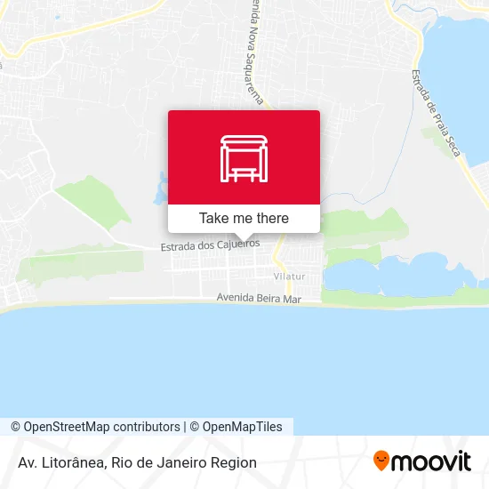 Av. Litorânea map