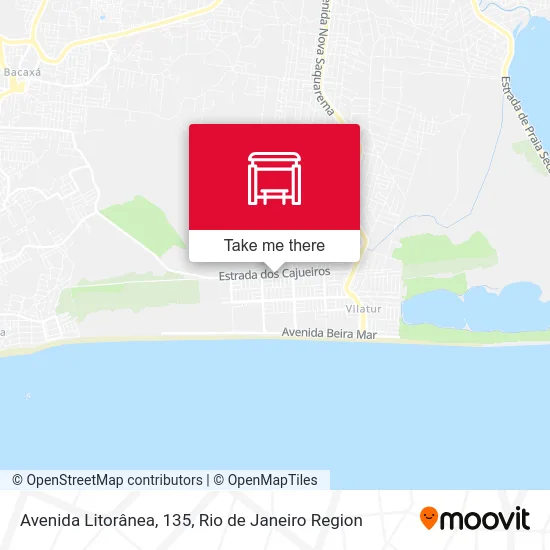 Avenida Litorânea, 135 map