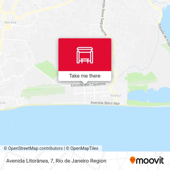 Avenida Litorânea, 7 map