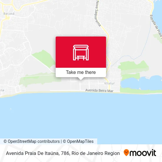 Avenida Praia De Itaúna, 786 map