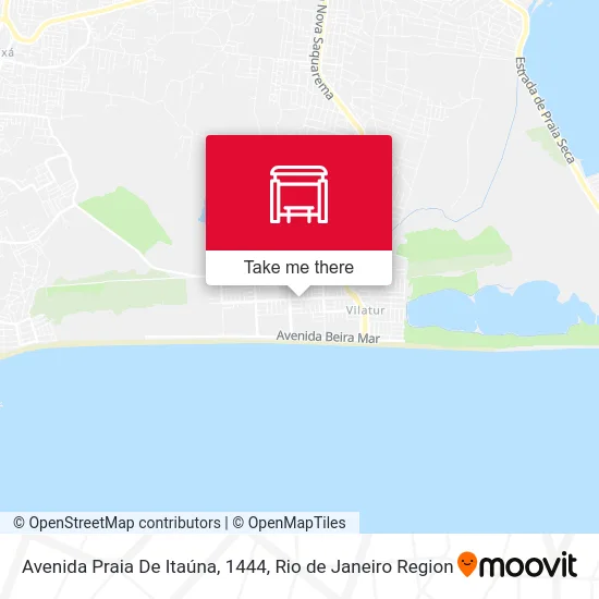 Avenida Praia De Itaúna, 1444 map