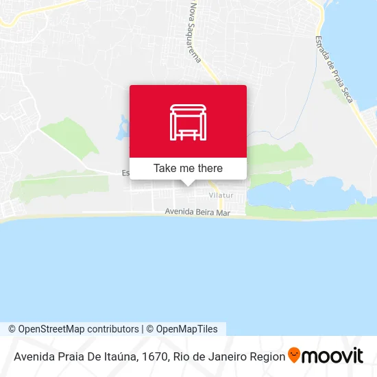 Avenida Praia De Itaúna, 1670 map