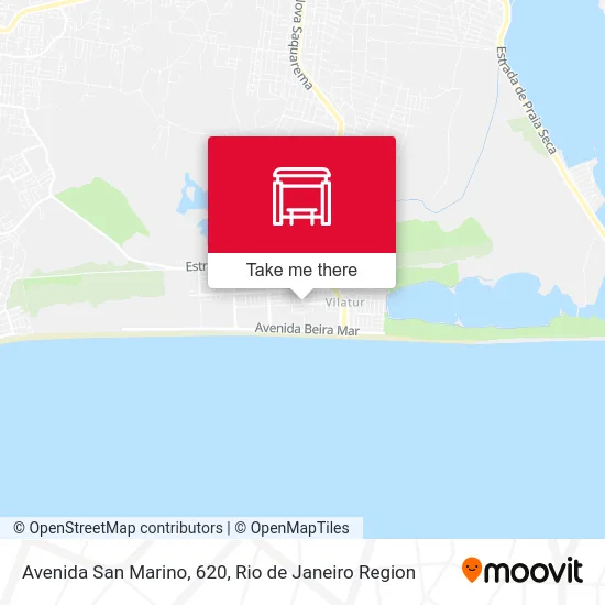 Avenida San Marino, 620 map