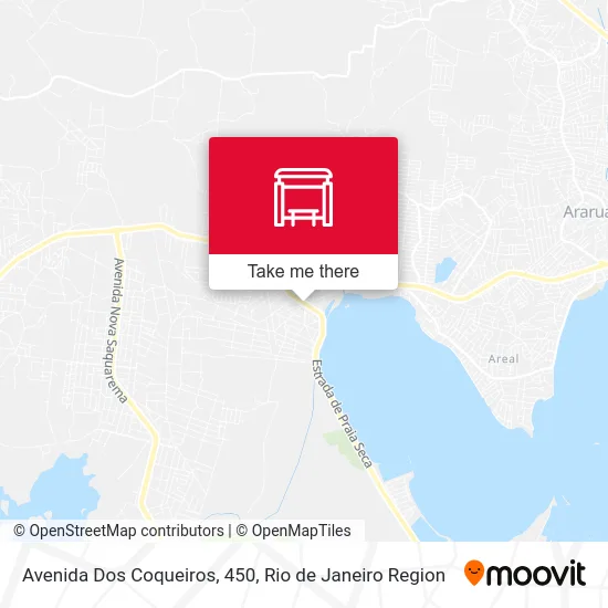 Avenida Dos Coqueiros, 450 map