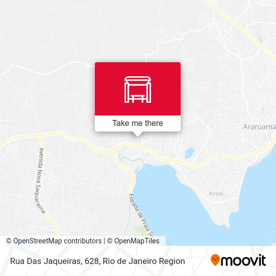 Rua Das Jaqueiras, 628 map