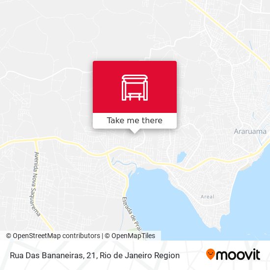 Rua Das Bananeiras, 21 map