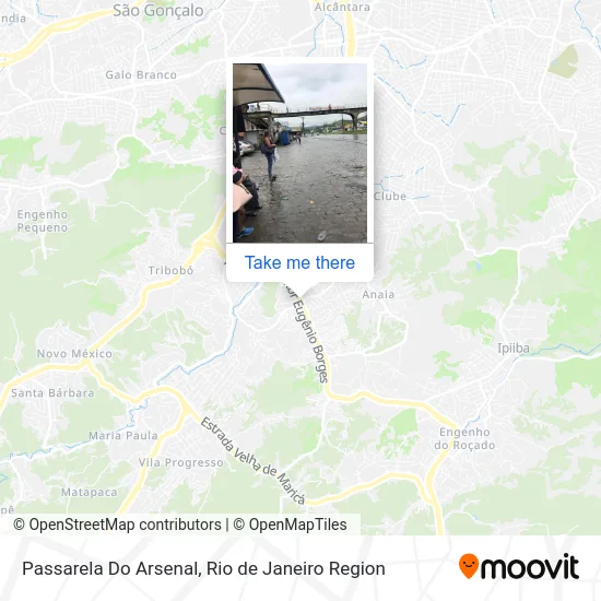 Passarela Do Arsenal map