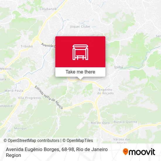 Avenida Eugênio Borges, 68-98 map