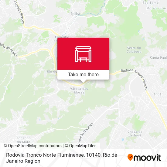 Rodovia Tronco Norte Fluminense, 10140 map