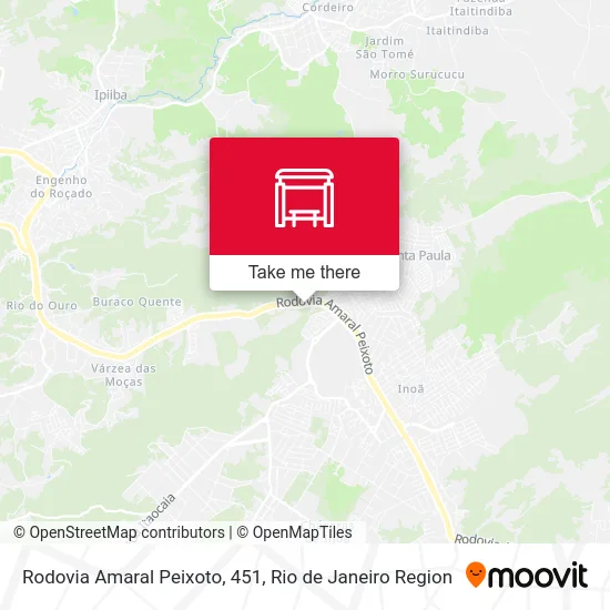 Rodovia Amaral Peixoto, 451 map