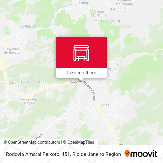 Rodovia Amaral Peixoto, 451 map