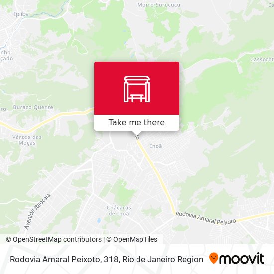Rodovia Amaral Peixoto, 318 map