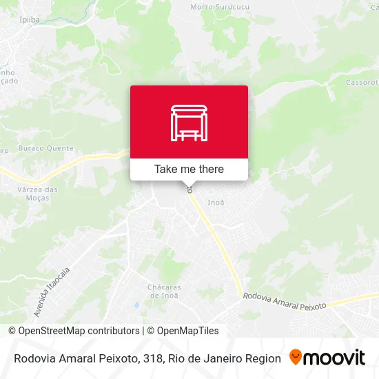 Rodovia Amaral Peixoto, 318 map