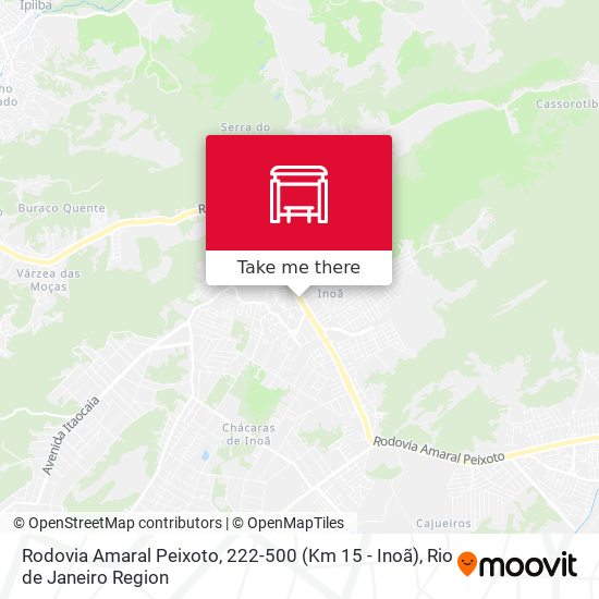 Rodovia Amaral Peixoto, 222-500 (Km 15 - Inoã) map