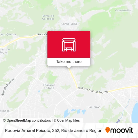 Rodovia Amaral Peixoto, 352 map