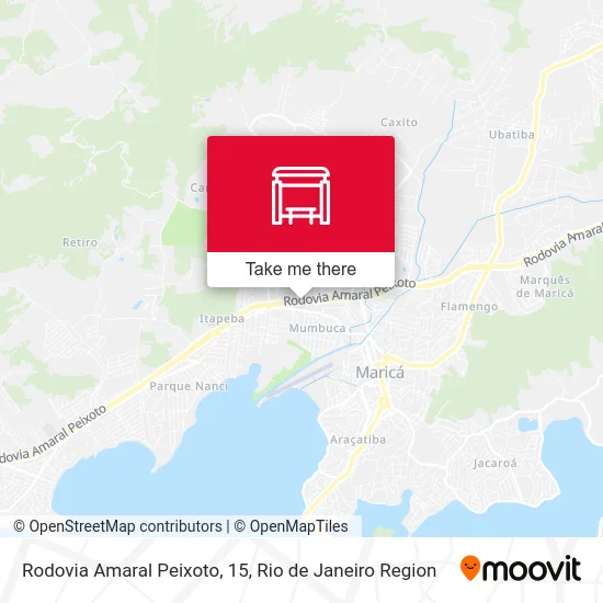 Rodovia Amaral Peixoto, 15 map