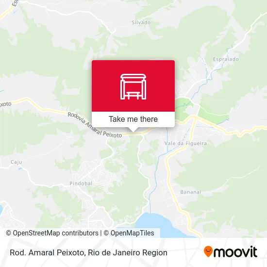 Rod. Amaral Peixoto map