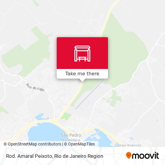 Rod. Amaral Peixoto map
