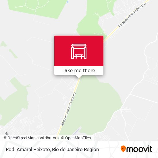 Rod. Amaral Peixoto map