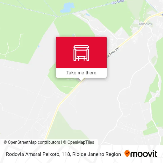 Rodovia Amaral Peixoto, 118 map