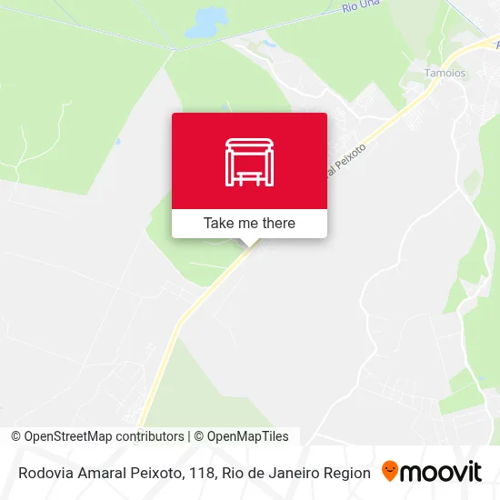 Rodovia Amaral Peixoto, 118 map