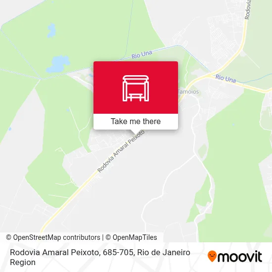 Rodovia Amaral Peixoto, 685-705 map