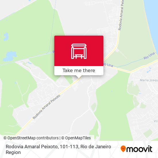 Rodovia Amaral Peixoto, 101-113 map