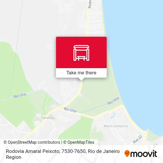 Rodovia Amaral Peixoto, 7530-7650 map