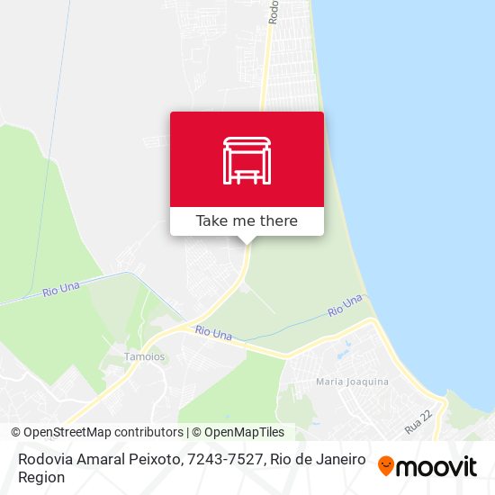 Rodovia Amaral Peixoto, 7243-7527 map