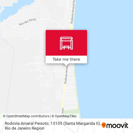 Rodovia Amaral Peixoto, 13105 (Santa Margarida II) map
