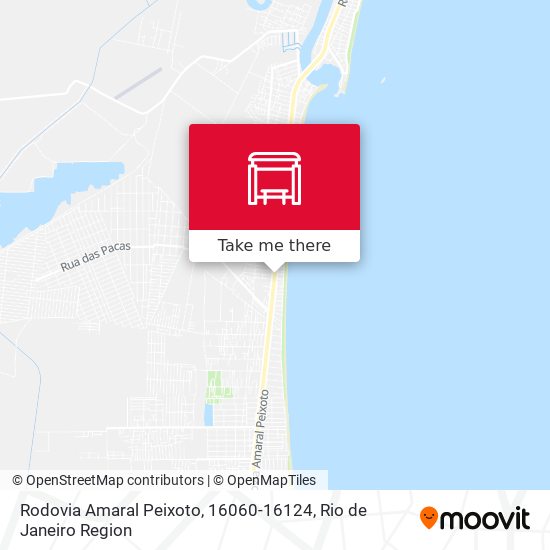 Rodovia Amaral Peixoto, 16060-16124 map