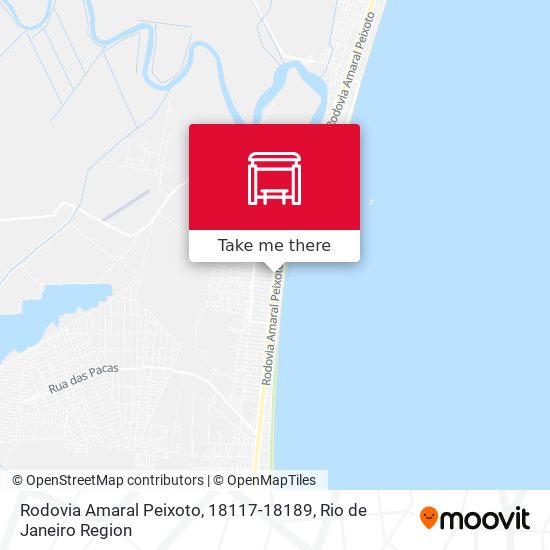Rodovia Amaral Peixoto, 18117-18189 map
