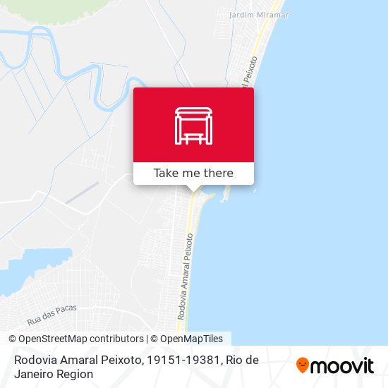 Rodovia Amaral Peixoto, 19151-19381 map