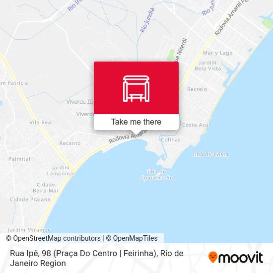 Rua Ipê, 98 (Praça Do Centro | Feirinha) map