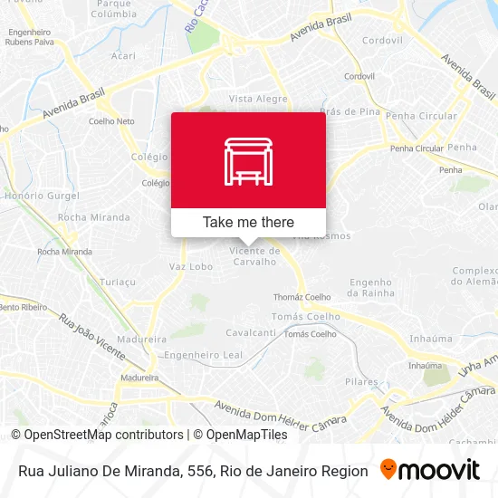 Rua Juliano De Miranda, 556 map