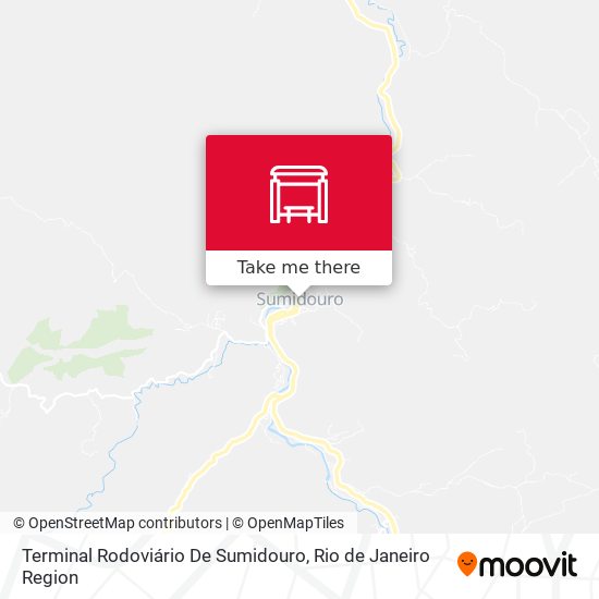 Terminal Rodoviário De Sumidouro map