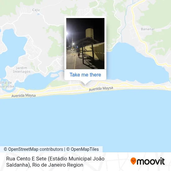Rua Cento E Sete (Estádio Municipal João Saldanha) map