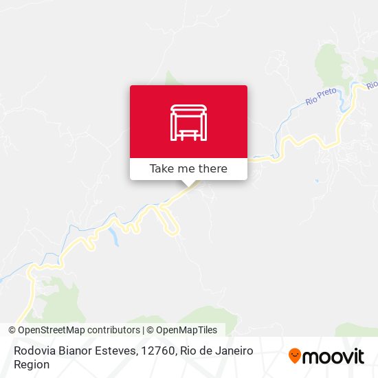 Rodovia Bianor Esteves, 12760 map