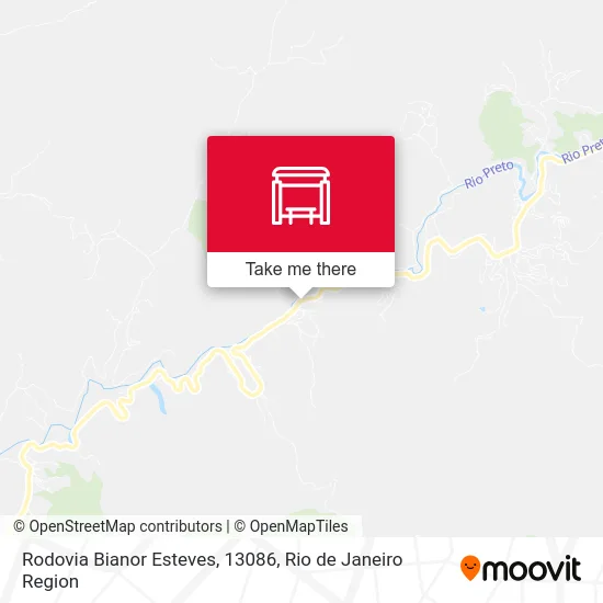 Rodovia Bianor Esteves, 13086 map