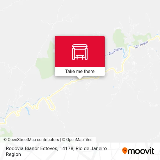 Rodovia Bianor Esteves, 14178 map