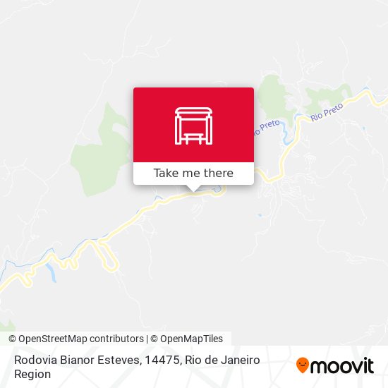 Rodovia Bianor Esteves, 14475 map
