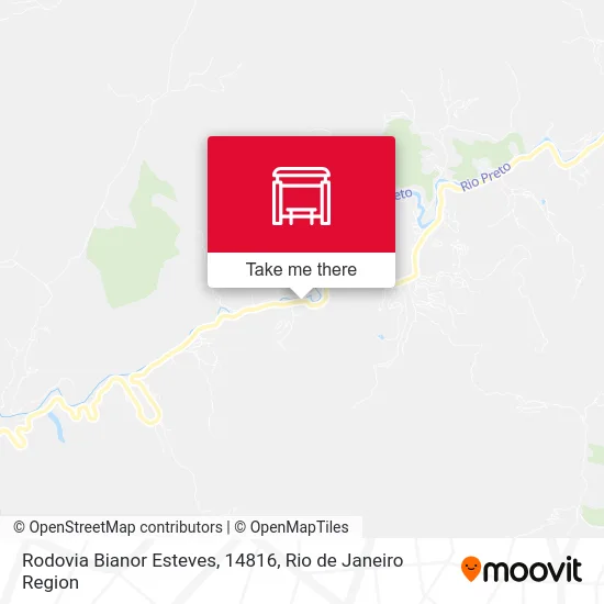 Rodovia Bianor Esteves, 14816 map
